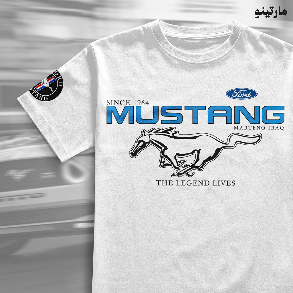 FORD MUSTANG موستانك أبيض