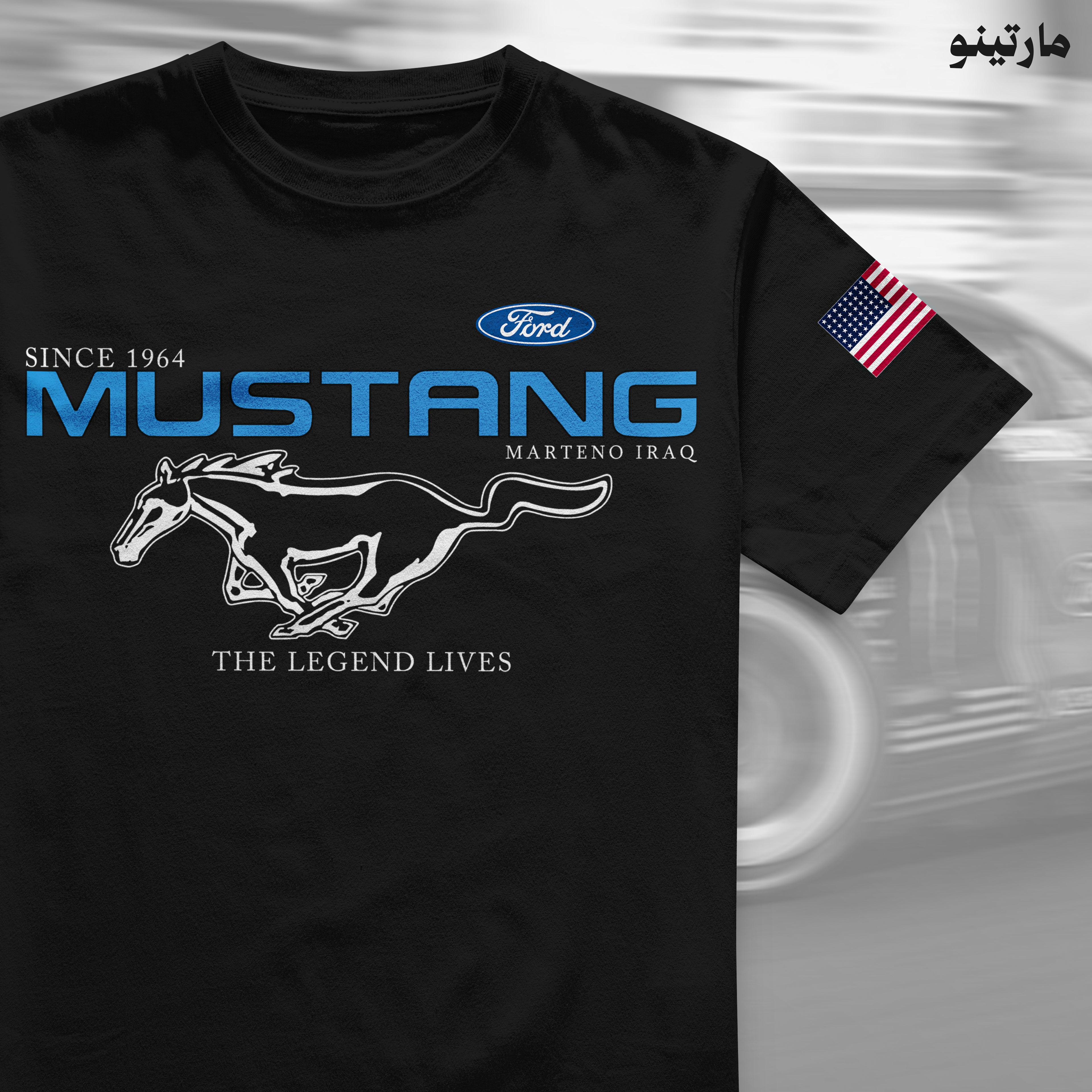 FORD MUSTANG موستانك اسود