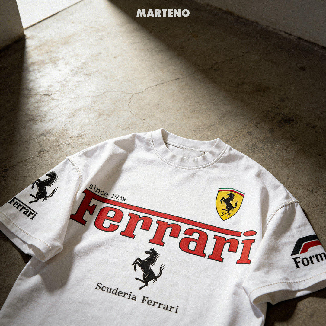 Ferrari فيراري أبيض
