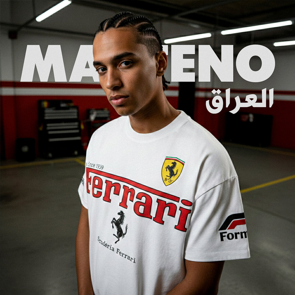 Ferrari فيراري أبيض
