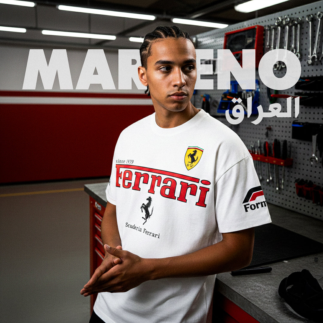 Ferrari فيراري أبيض