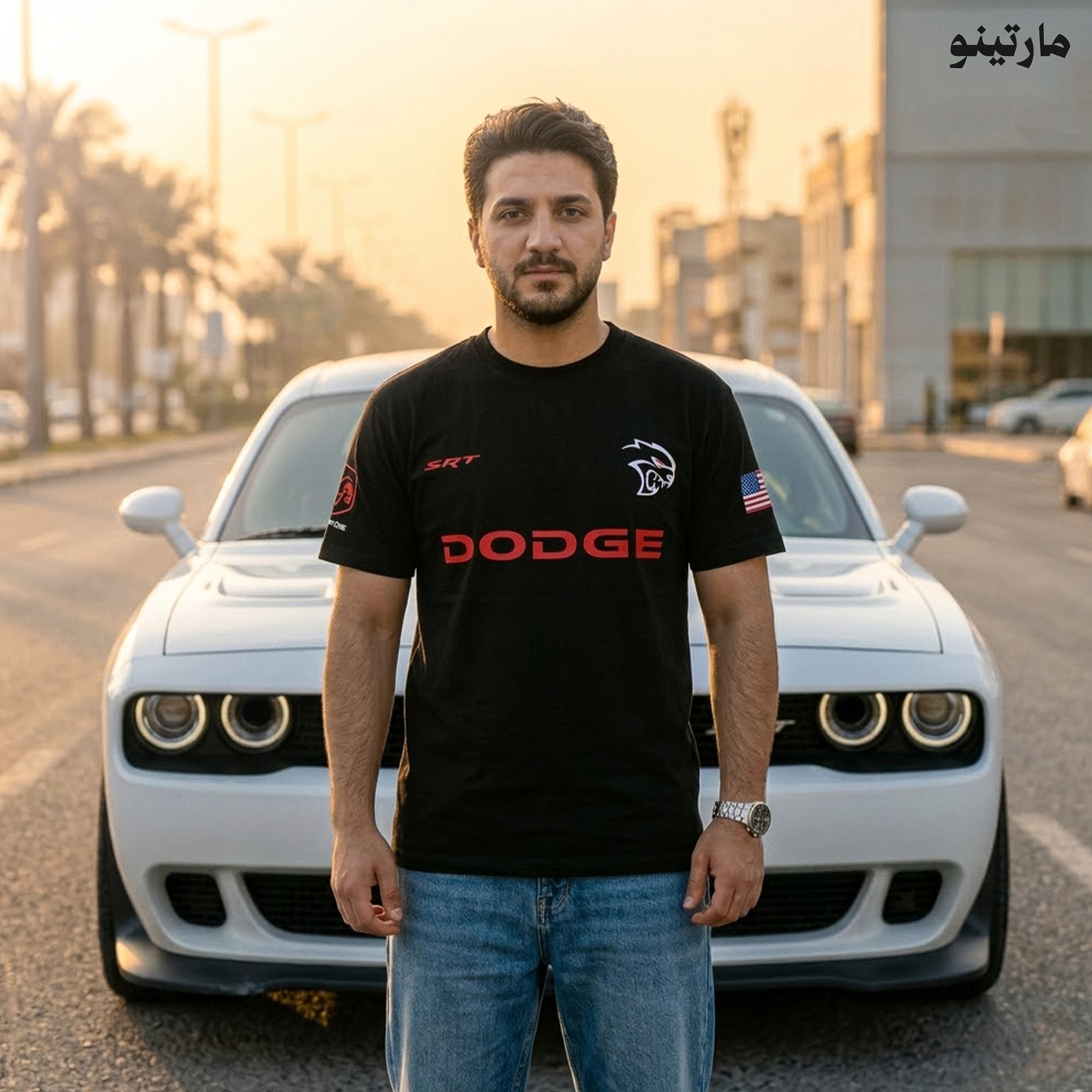 Dodge SRT دوج اسود