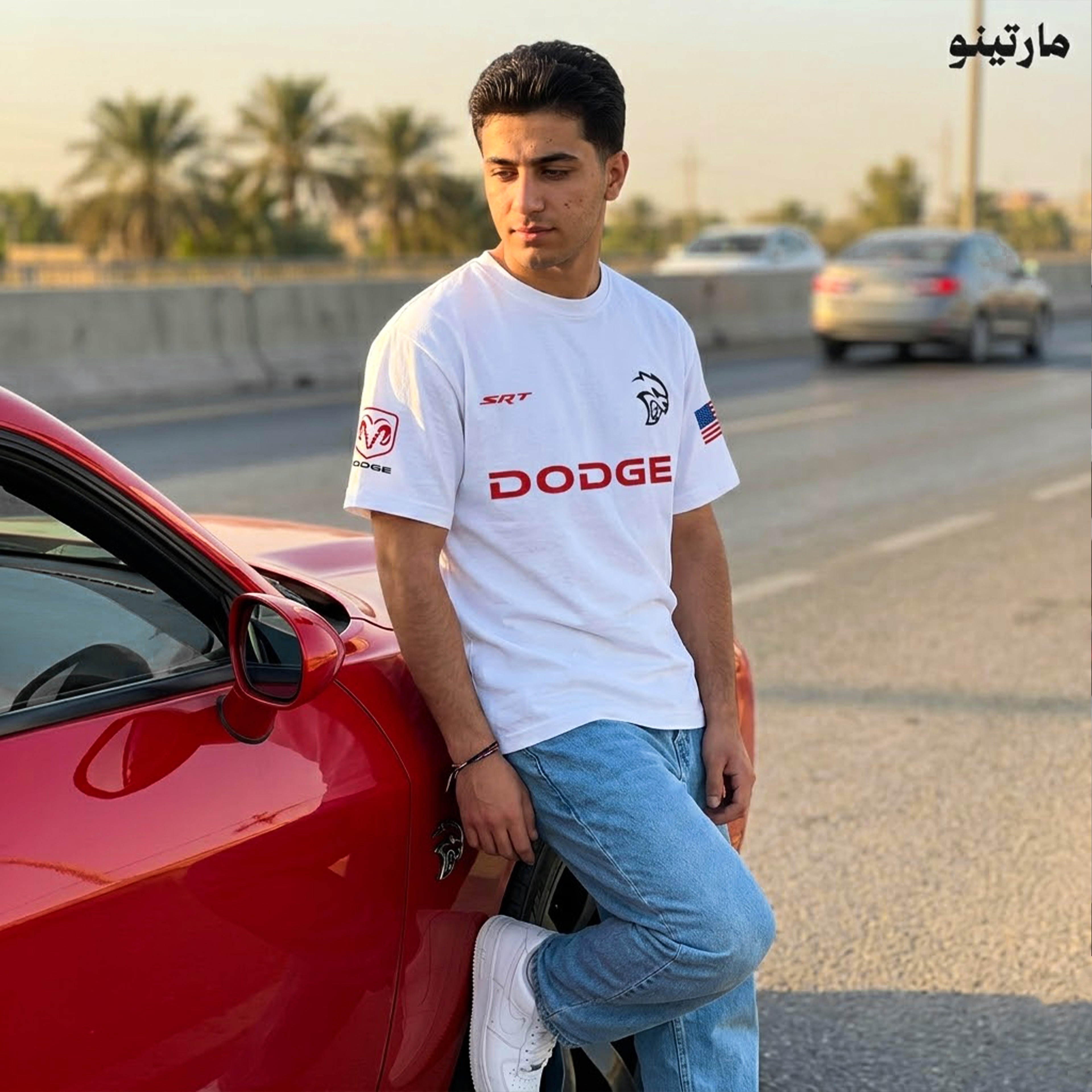 Dodge SRT دوج أبيض