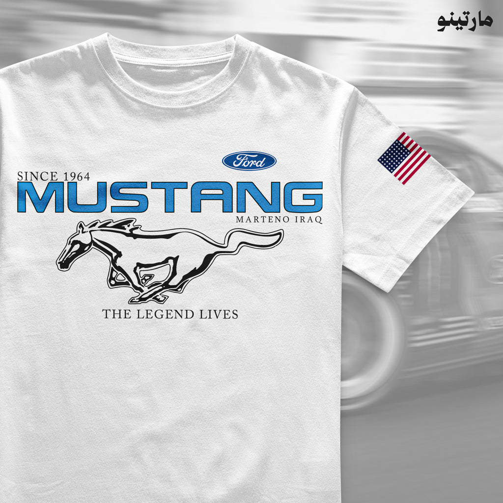 FORD MUSTANG موستانك أبيض